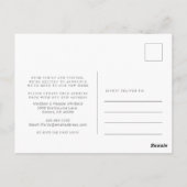 We hebben de wijziging van de aankondiging van adr briefkaart (Achterkant)