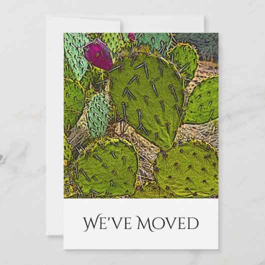 We hebben Desert Southwest New Home Moving verplaa Aankondiging (Voorkant)
