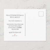 We hebben Desert Southwest New Home Moving verplaa Aankondigingskaart (Achterkant)