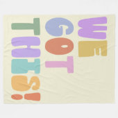 We hebben dit Inspirerend citaatdeeg Fleece Deken (Voorkant (Horizontaal))