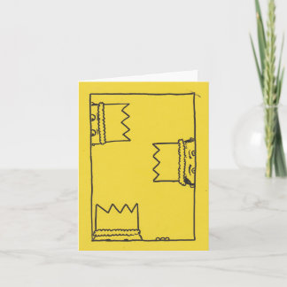 We hebben drie Kings Quirky-kerstkaart Kaart