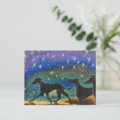 We hebben drie windhonden briefkaart (Staand voorkant)