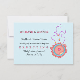 We hebben een aankondiging van de zwangerschap van