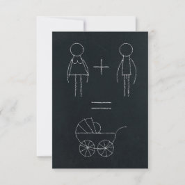 We hebben een baby aankondiging