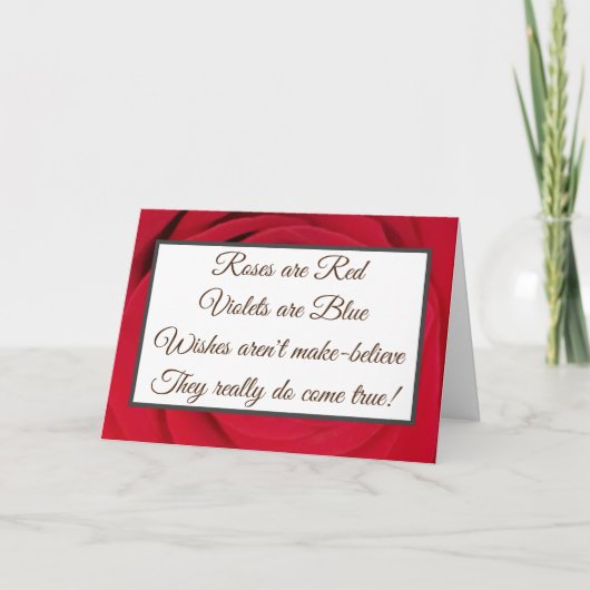 We hebben een baby kaart (Voorkant)