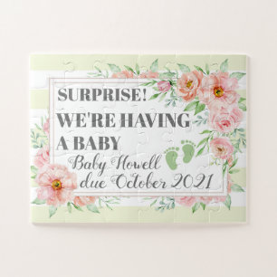 We hebben een Baby Zwangerschap dat onthuld wordt  Legpuzzel