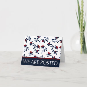 we hebben een bericht geplaatst : floral aankondiging