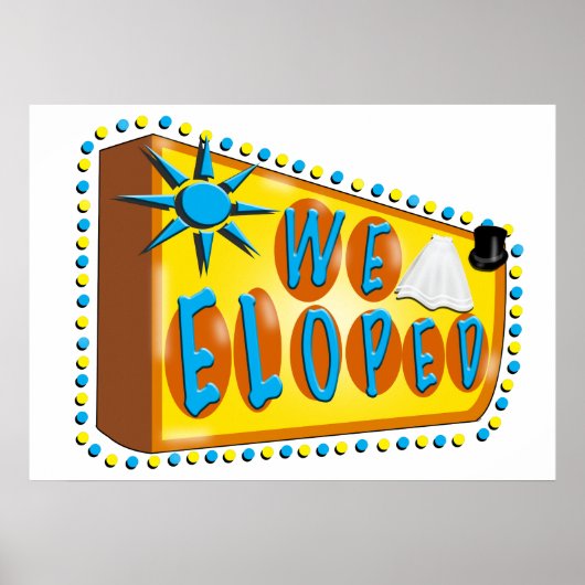 We hebben een bordje ontwikkeld poster (Voorkant)