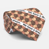 We hebben een droom. stropdas (Opgerold)
