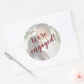 We hebben een foto-envelop ronde sticker (Envelop)