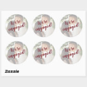 We hebben een foto-envelop ronde sticker (Vel)