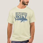 We hebben een groter bootje nodig, Funny Shark T-S T-shirt (Voorkant)