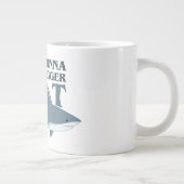 We hebben een grotere boot nodig, grappige haai extra grote beker (Rechts)