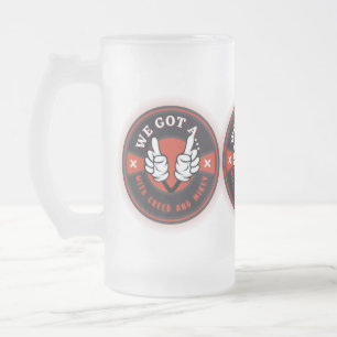 WE HEBBEN EEN MATGLAS BIERPUL