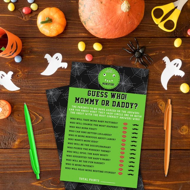 "We hebben een Monster" Halloween Baby shower Creë (Creator heeft geüpload)