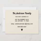 We hebben een nieuwe mededeling over adreswijzigin aankondiging (Achterkant)