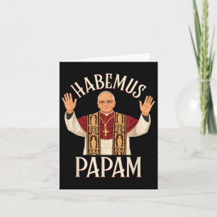 We hebben een paus Habemus Papam paus Leo XIV Kaart