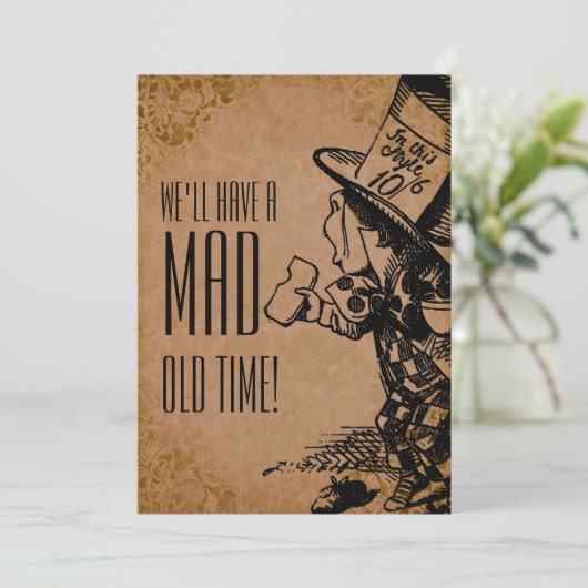 We hebben een slechte oude tijd! (Mad Hatter - ) (Staand voorkant)
