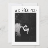 We hebben een stijlvolle, moderne minimalistische  aankondiging (Voorkant)