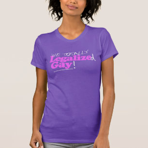 We hebben een volledig gelegaliseerde homo t-shirt