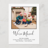 We hebben Eenvoudige aangepaste fotovakantie verpl Aankondigingskaart (Voorkant)