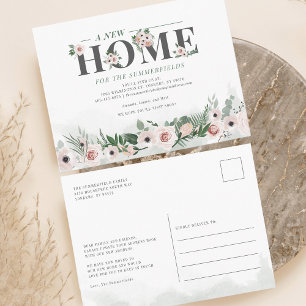 We hebben elegant verhuisd aankondigingskaart