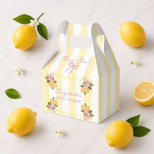 We hebben er zin in om je te knuffelen Lemon Bedankdoosjes