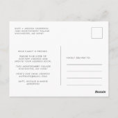 We hebben Eucalyptus Greenery Floral Moving Briefkaart (Achterkant)