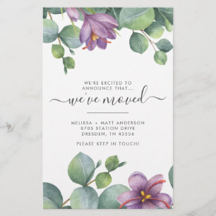 We hebben Eucalyptus Greenery Moving Briefpapier