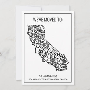 We hebben Floral Mandala California State Home ver Aankondiging