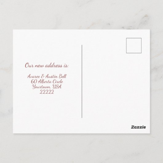 We hebben Funny Birds op Fence verplaatst Briefkaart (Achterkant)