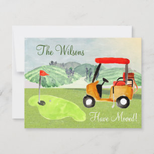 We hebben Golf Cart Greens Retirement Move Aankondiging