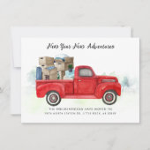 We hebben het Adres Red Truck Moving Announcement  (Voorkant)