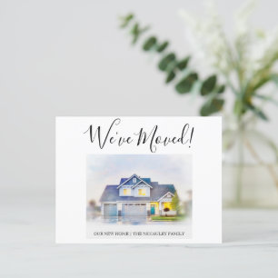 We hebben het adres van de aankondiging van de Wat Briefkaart