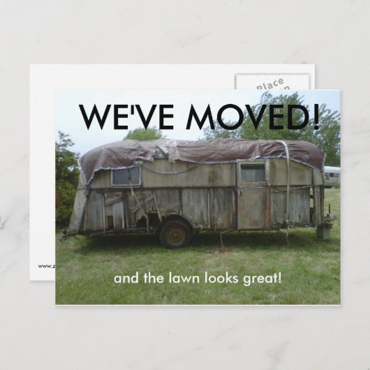 We hebben het Briefkaart Adres gewijzigd (Voorkant / Achterkant)