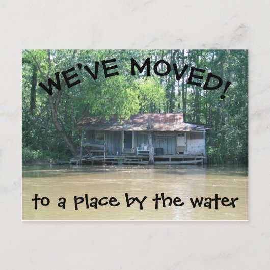 We hebben het Briefkaart Adres gewijzigd (Voorkant)