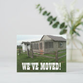 We hebben het Briefkaart Adres gewijzigd (Staand voorkant)