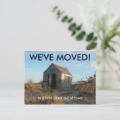 We hebben het Briefkaart Adres gewijzigd (Staand voorkant)