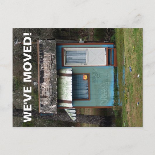 We hebben het Briefkaart Adres gewijzigd (Voorkant)