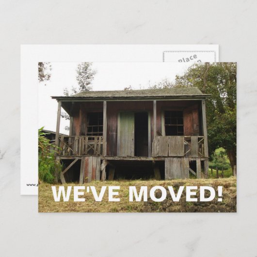 We hebben het Briefkaart Adres gewijzigd (Voorkant / Achterkant)