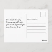 We hebben het Briefkaart 'New Home Moving Announce (Achterkant)