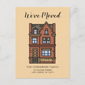 We hebben het Briefkaart 'New Home Moving Announce (Voorkant)