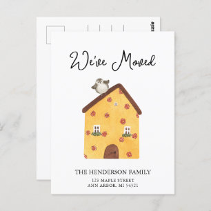 We hebben het Briefkaart 'New Home Moving Announce