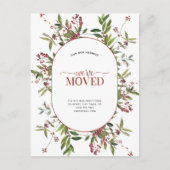 We hebben het Briefkaart van de aankondiging van W (Voorkant)