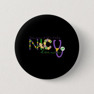 We hebben het Byby Mardi Gras Louisiana Carnival N Ronde Button 5,7 Cm