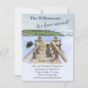 We hebben het Dog Lake Boat Mountain Dock Move Aankondiging