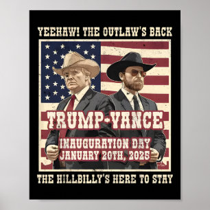 We hebben het gedaan met de outlaw en de hillbilly poster