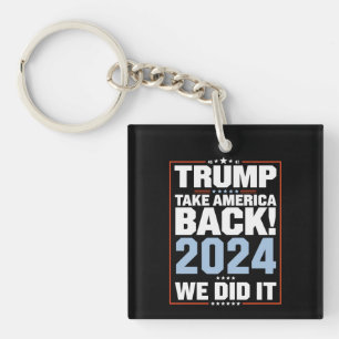 We Hebben Het Gedaan Trump VS Vlag President 47 Tr Sleutelhanger