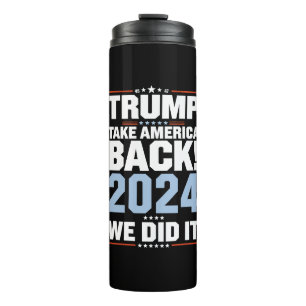 We Hebben Het Gedaan Trump VS Vlag President 47 Tr Thermosbeker