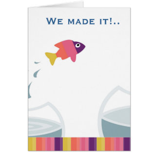 We hebben het gemaakt